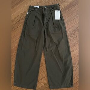 Citizens of Humanity Peyton pleated trouser size 23 NWT